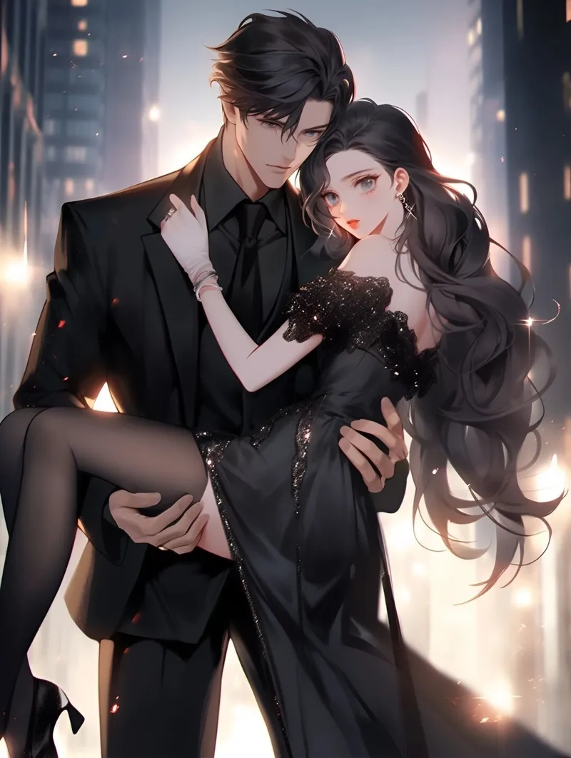 Lãng mạn với ảnh anime nam nữ đôi mang đầy cảm xúc