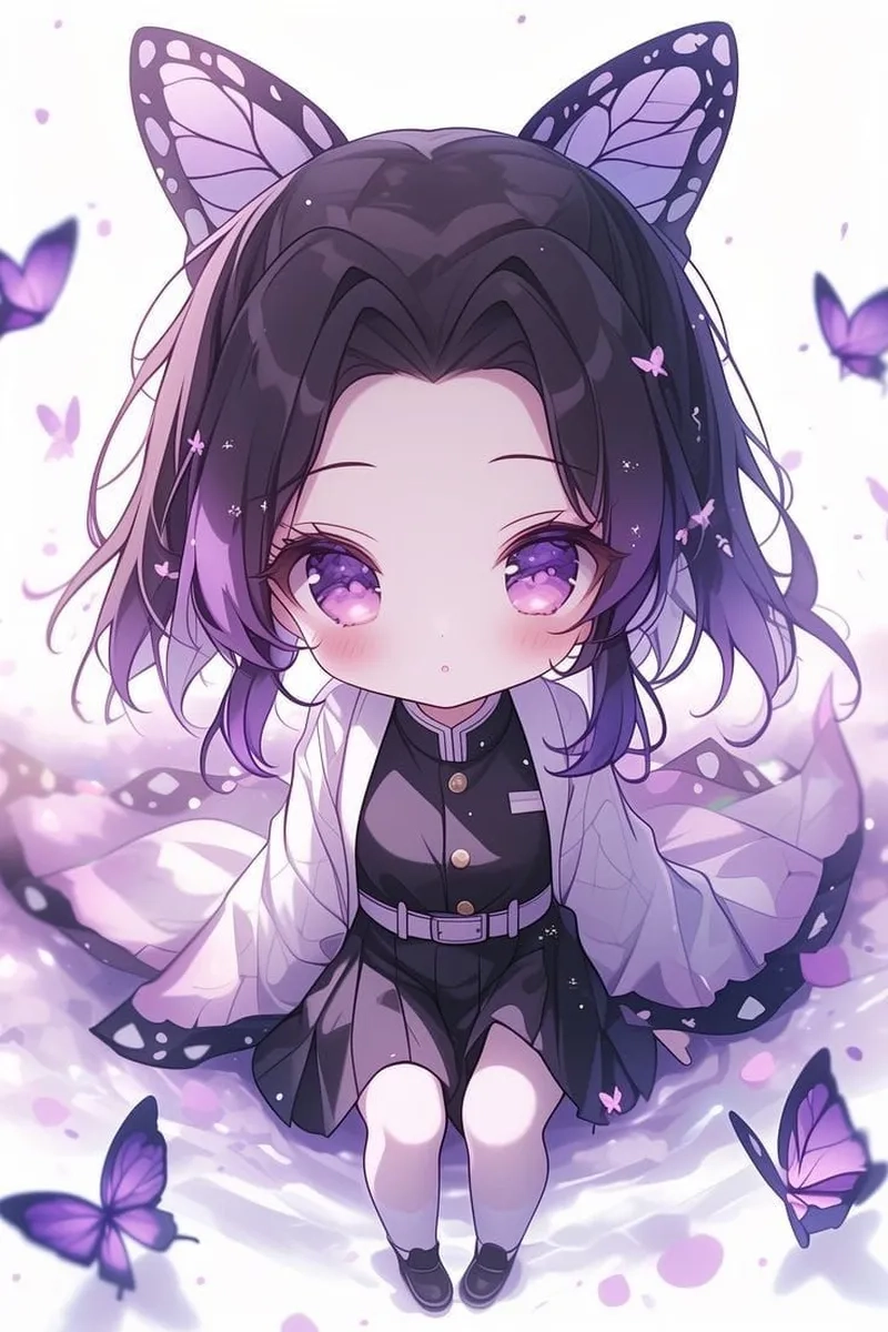 Khám phá phiên bản dễ thương của hình ảnh Shinobu chibi