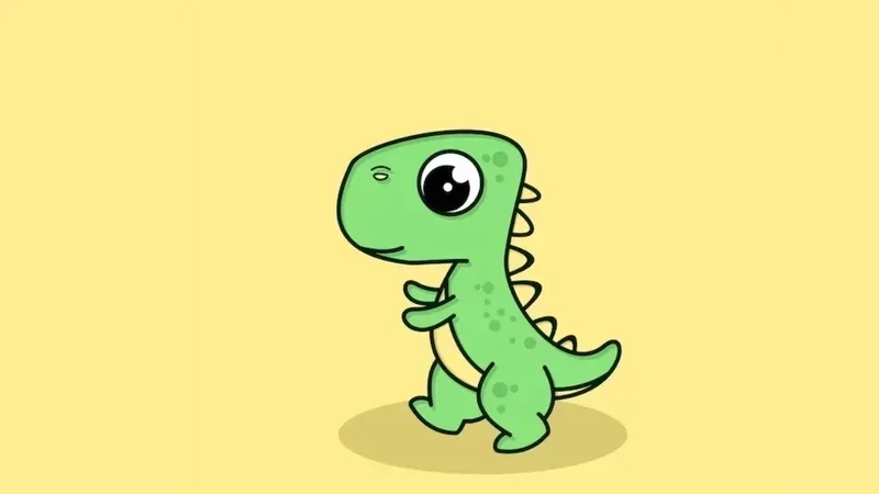 Tận hưởng không gian đáng yêu với nền khủng long cute, phong cách ngộ nghĩnh và tinh nghịch