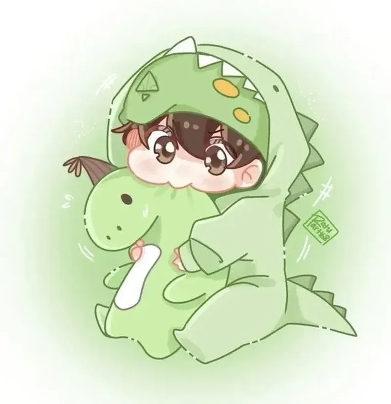 Tỏa sáng với avatar khủng log xanh cute, sự lựa chọn hoàn hảo cho phong cách năng động