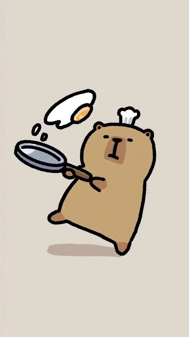 Cập nhật ngay hình nền capybara cute với hình ảnh ngộ nghĩnh, vui nhộn